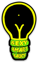 Sexy Smart Saucy Sticker