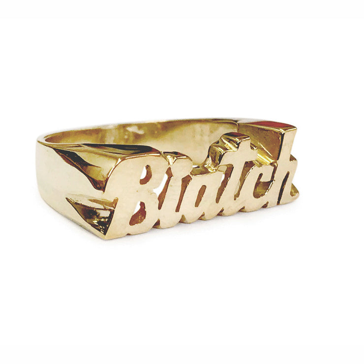 Biatch Ring - SNASH JEWELRY