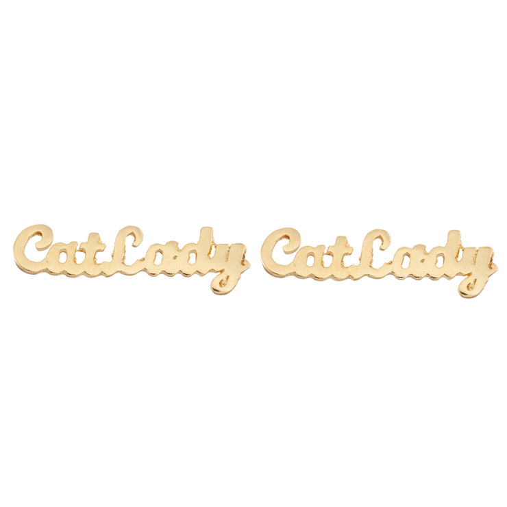 Cat Lady Earrings - SNASH JEWELRY
