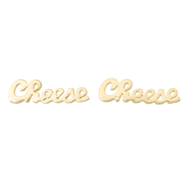Cheese Earrings - SNASH JEWELRY