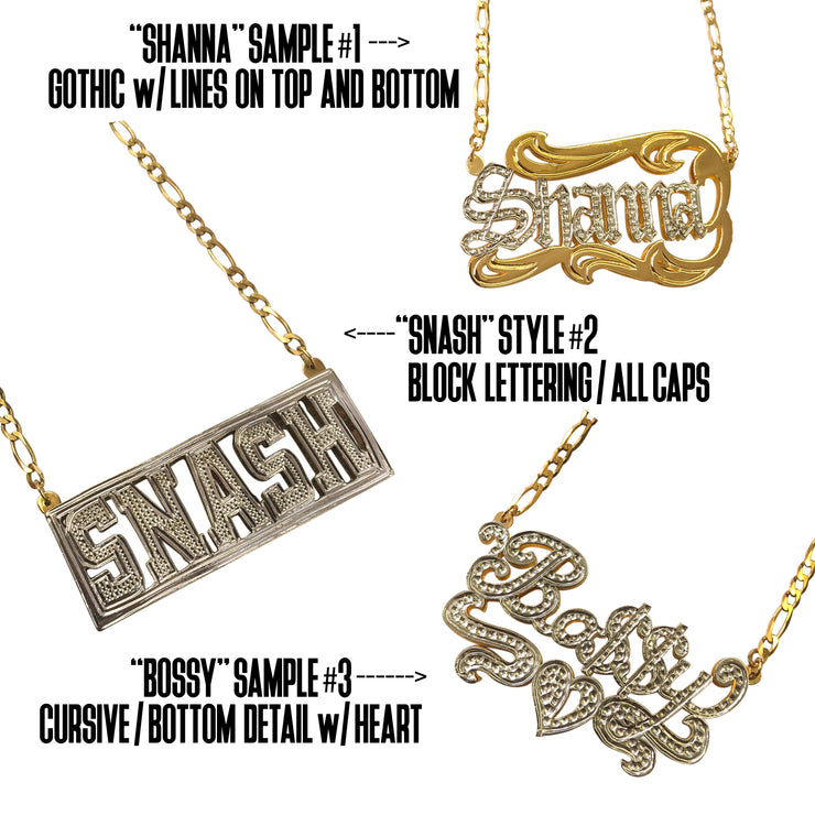 Custom Deluxe Necklaces - SNASH JEWELRY