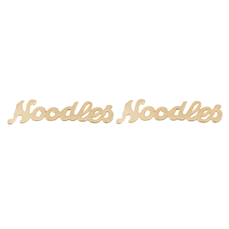 Noodles Earrings - SNASH JEWELRY