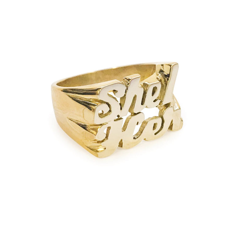 She / Her Ring - SNASH JEWELRY