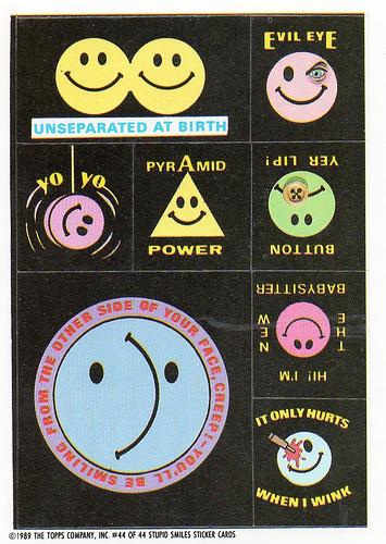 Stupid Smiles Sticker Pack - SNASH JEWELRY