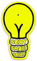Sexy Smart Saucy Sticker
