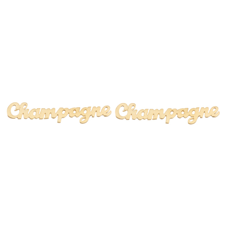 Champagne Earrings - SNASH JEWELRY