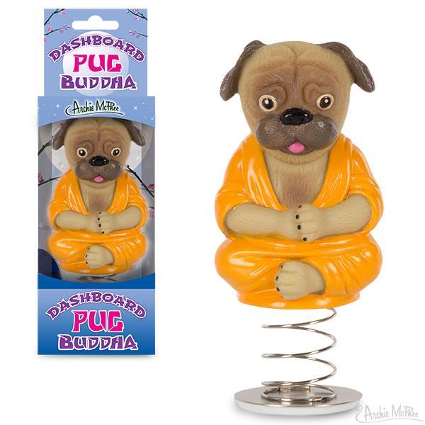 Dashboard Pug Buddha - SNASH JEWELRY