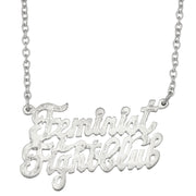 Feminist Fight Club Necklace - SNASH JEWELRY
