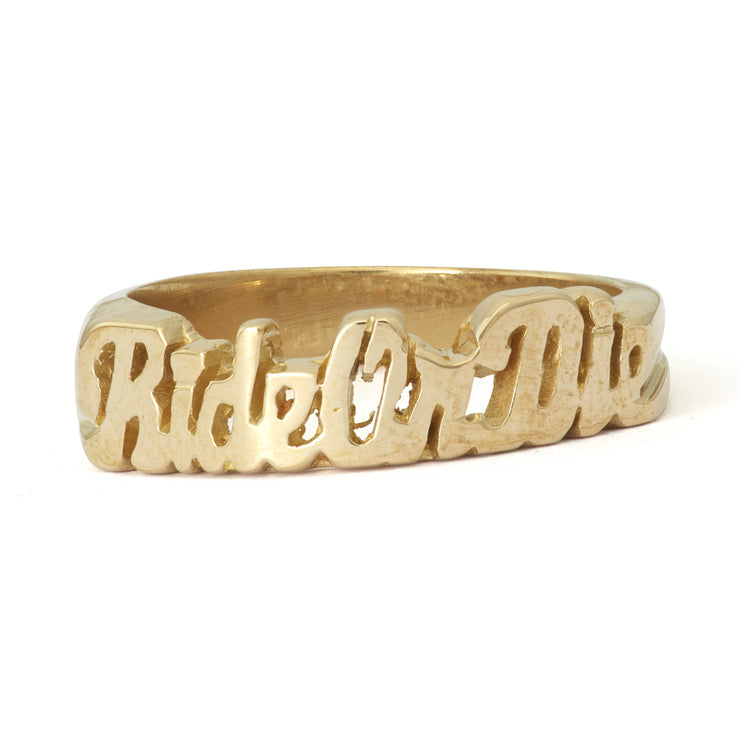 Ride Or Die 2 Ring - SNASH JEWELRY