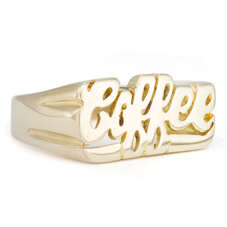 Coffee Ring - SNASH JEWELRY