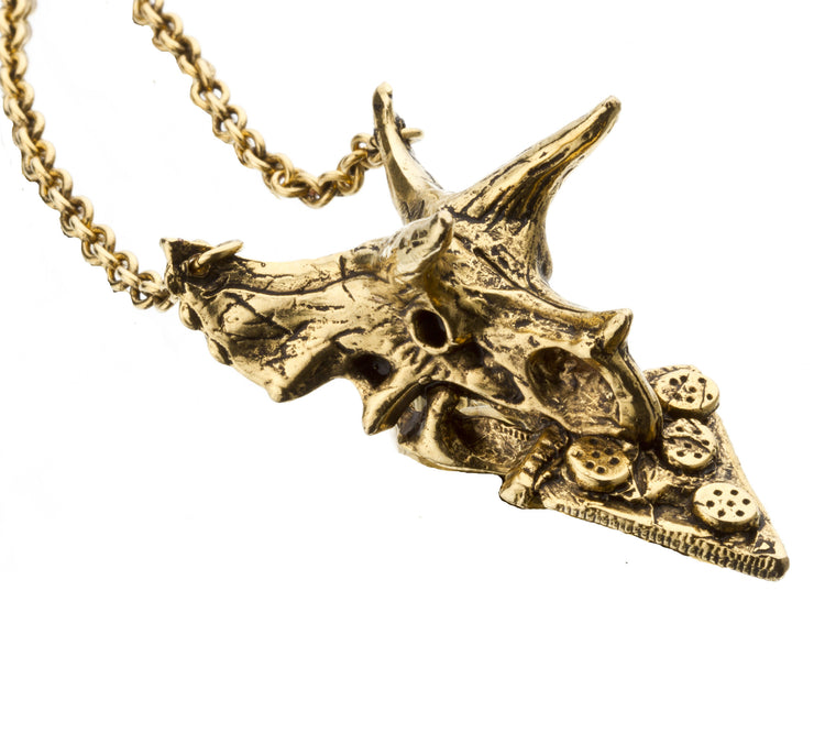 Pizzasaurus Necklace - SNASH JEWELRY