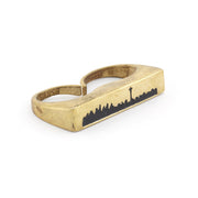 Seattle Double Finger Ring - SNASH JEWELRY