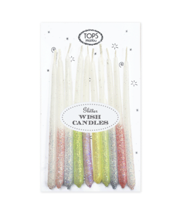 Multi-Color Glitter Wish Candles - SNASH JEWELRY