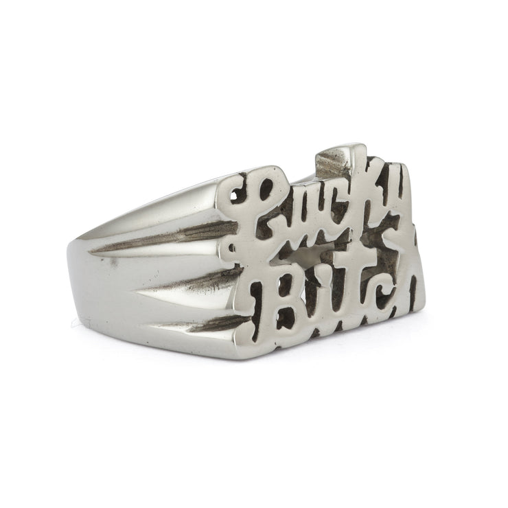 Lucky Bitch Ring - SNASH JEWELRY