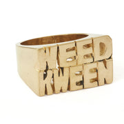 Weed Kween Ring - SNASH JEWELRY
