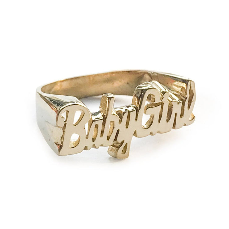 Babygirl 2 Ring - SNASH JEWELRY