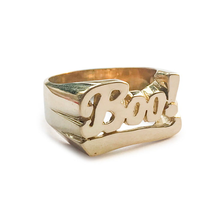 Boo! Ring - SNASH JEWELRY