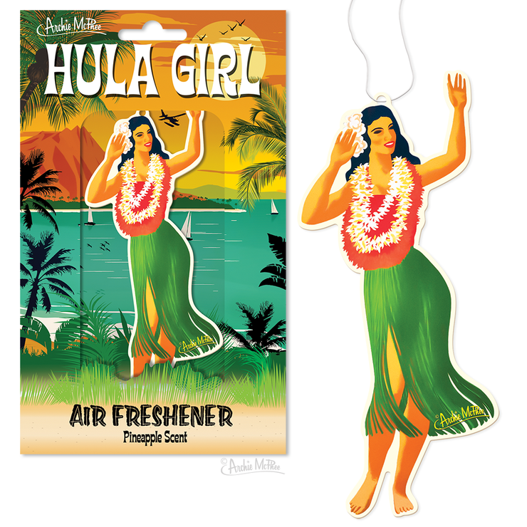 Hula Girl Air Freshener