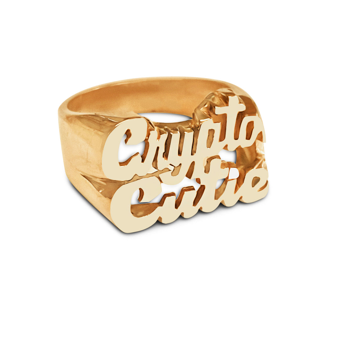 Crypto Cutie Ring | SNASH JEWELRY