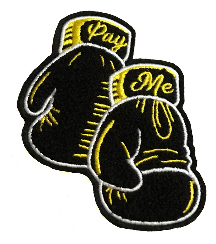 Pay Me Boxing Patch - SNASH JEWELRY