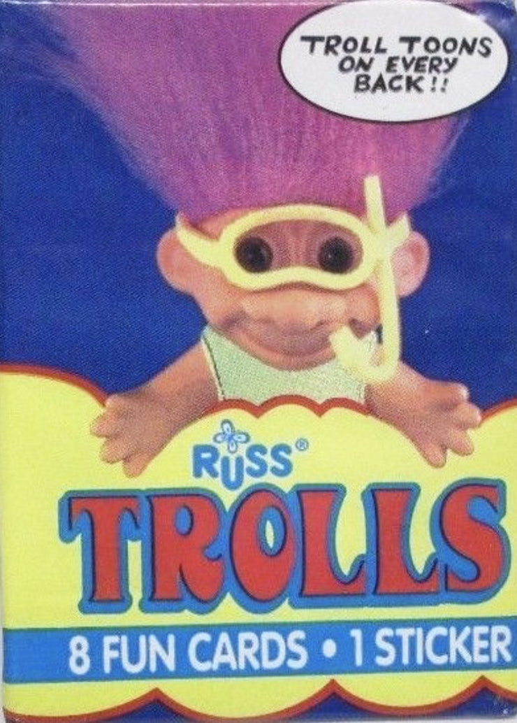 Troll Trading Card Pack - SNASH JEWELRY