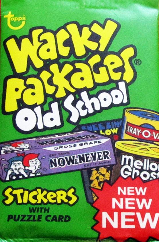 Wacky Packages Old School Sticker Pack - SNASH JEWELRY