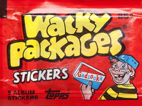 Wacky Packages Original Sticker Pack - SNASH JEWELRY