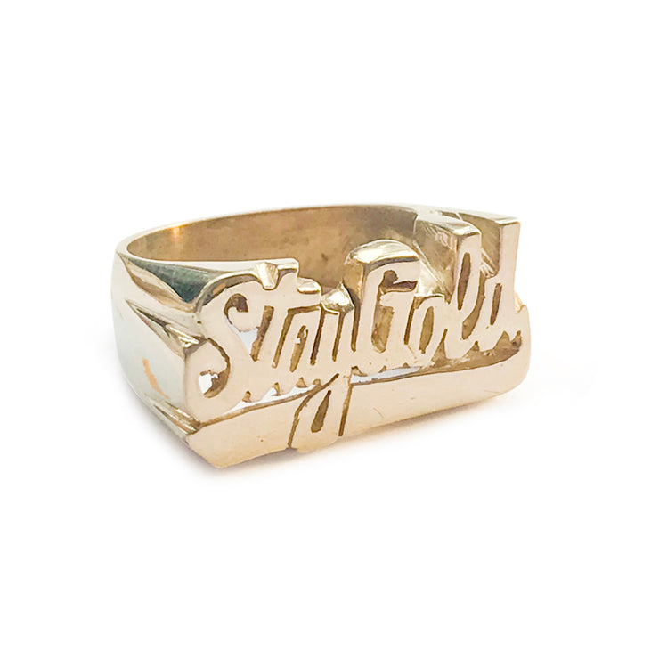 Stay Gold Ring - SNASH JEWELRY